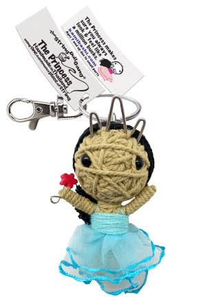 The Princess String Doll Keychain