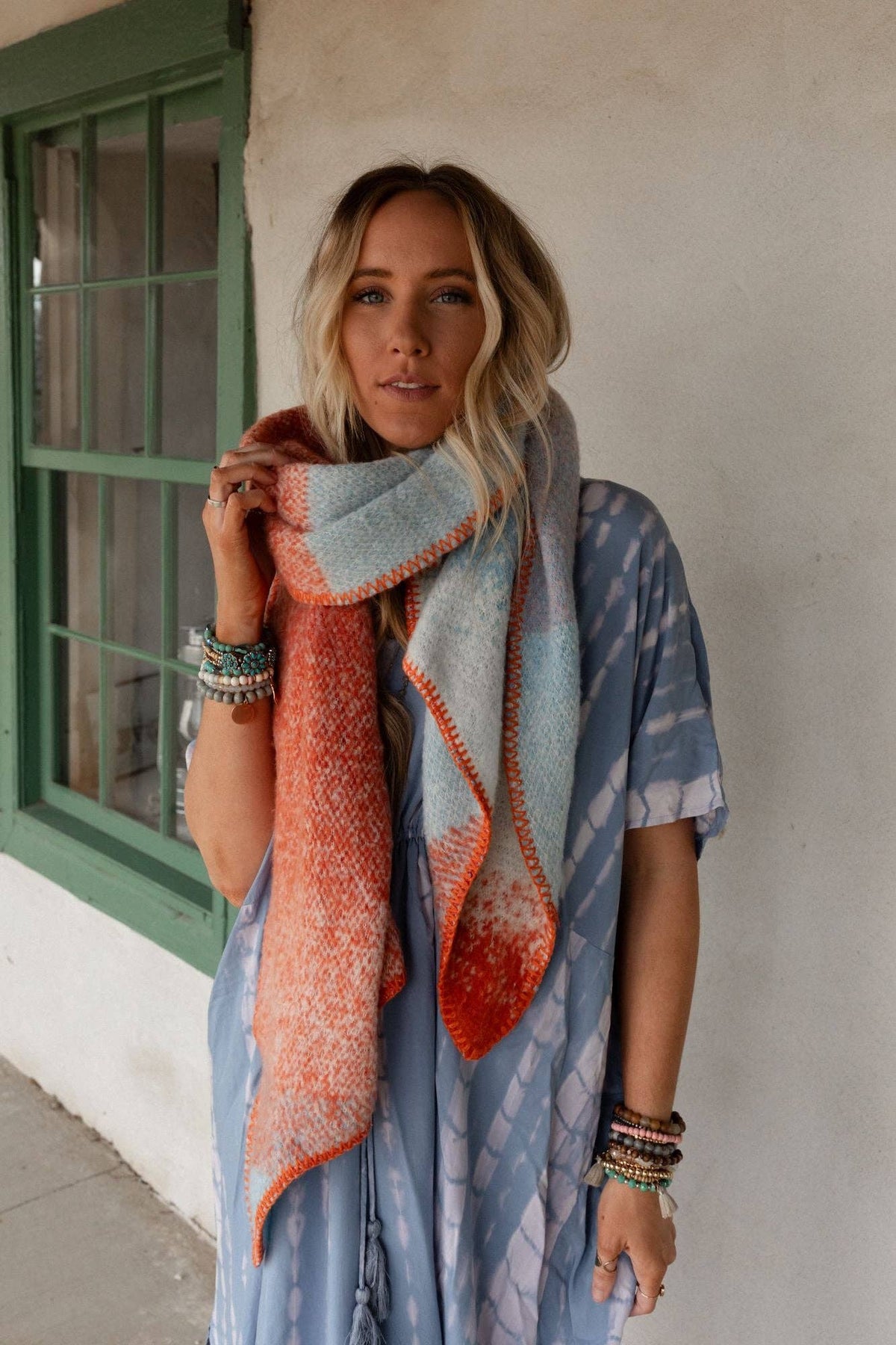 Autumn Days Multi Colored Scarf