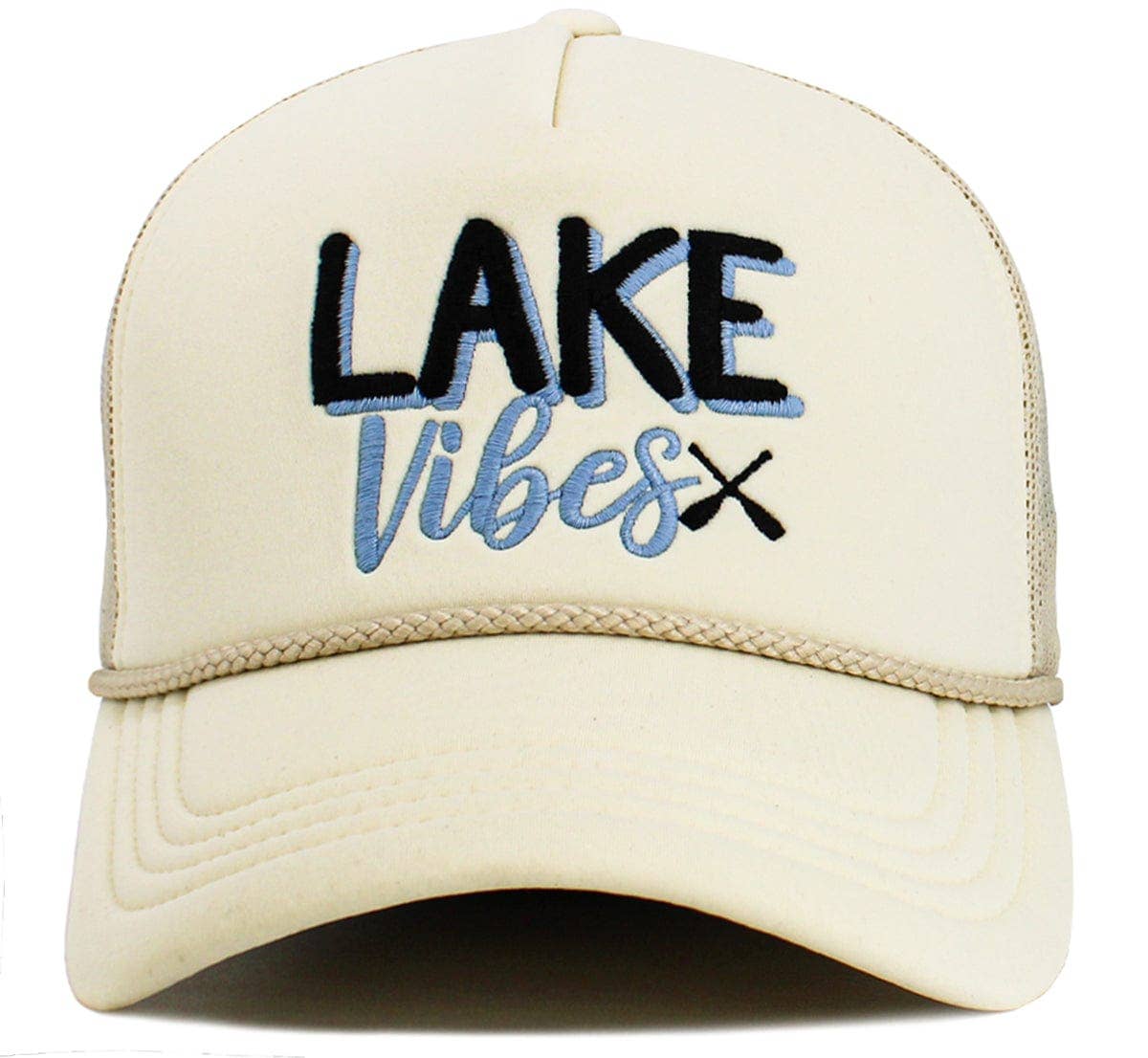 Lake Vibes Foam Trucker Mesh Cap