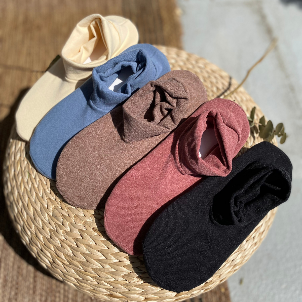 5-Pair Set Women Floor Casual Socks, Wedding Favors  