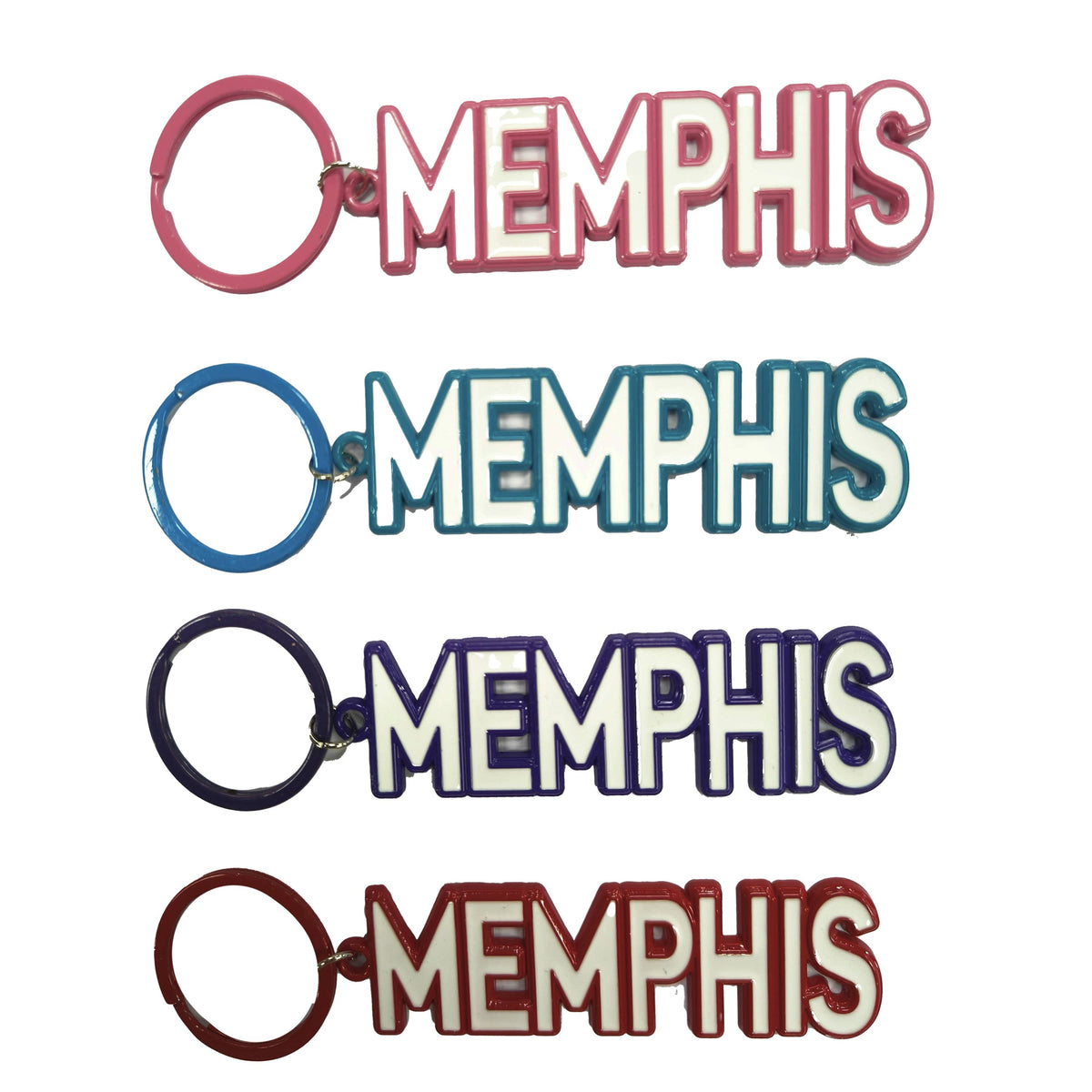 Memphis Keychain