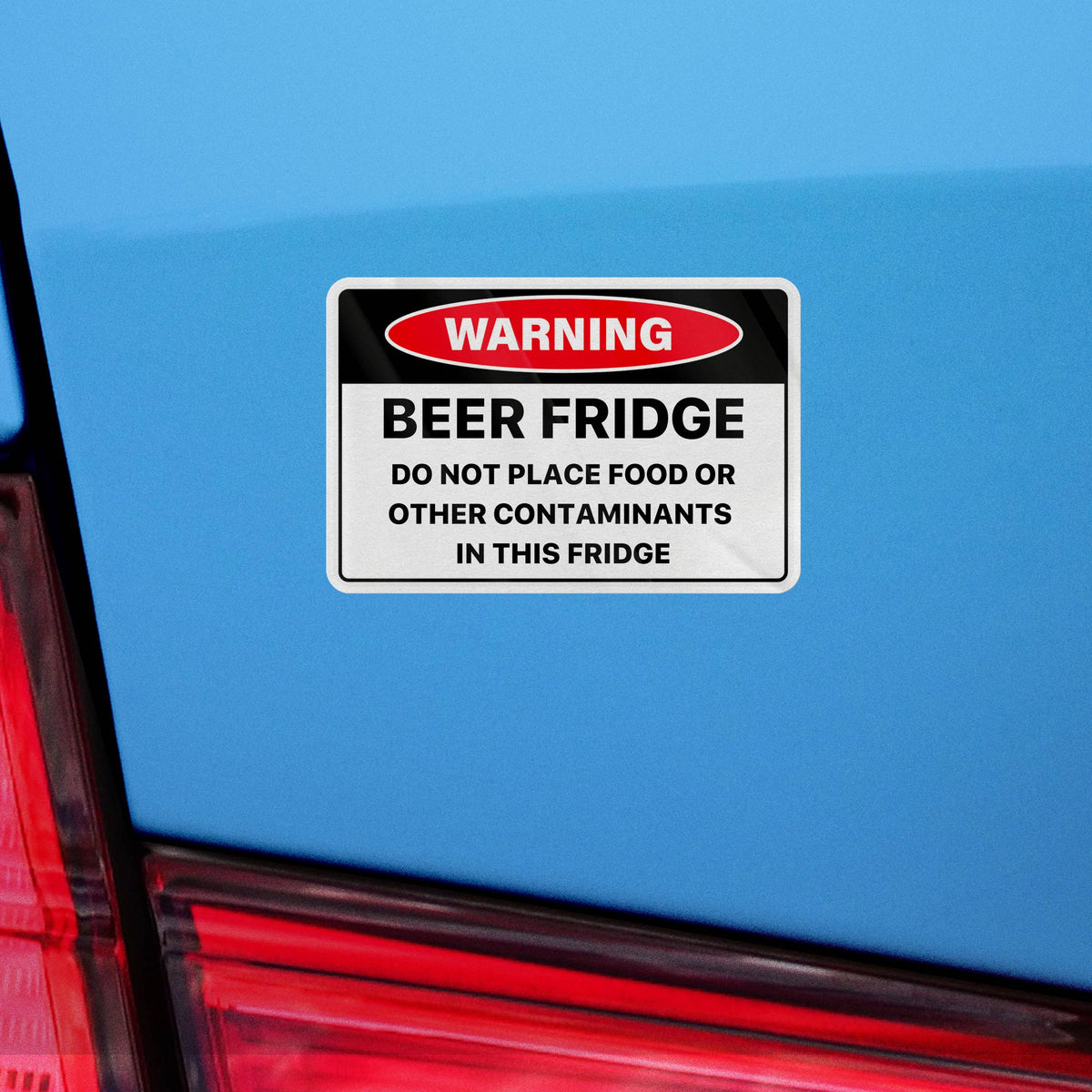 Beer Fridge Stickers, Beer Stickers, Funny Warning Sticker, Meme Sticker, Waterproof Vinyl Sticker For Waterbottle, Laptop and Refrigerator