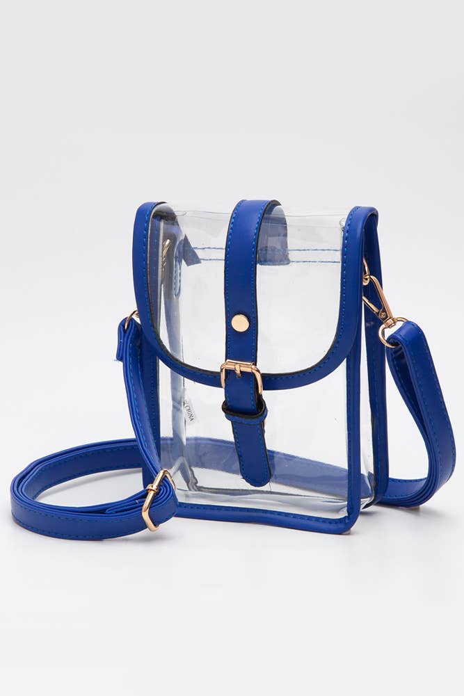Clear Cross Body Stadium Concert Transparent Handbag