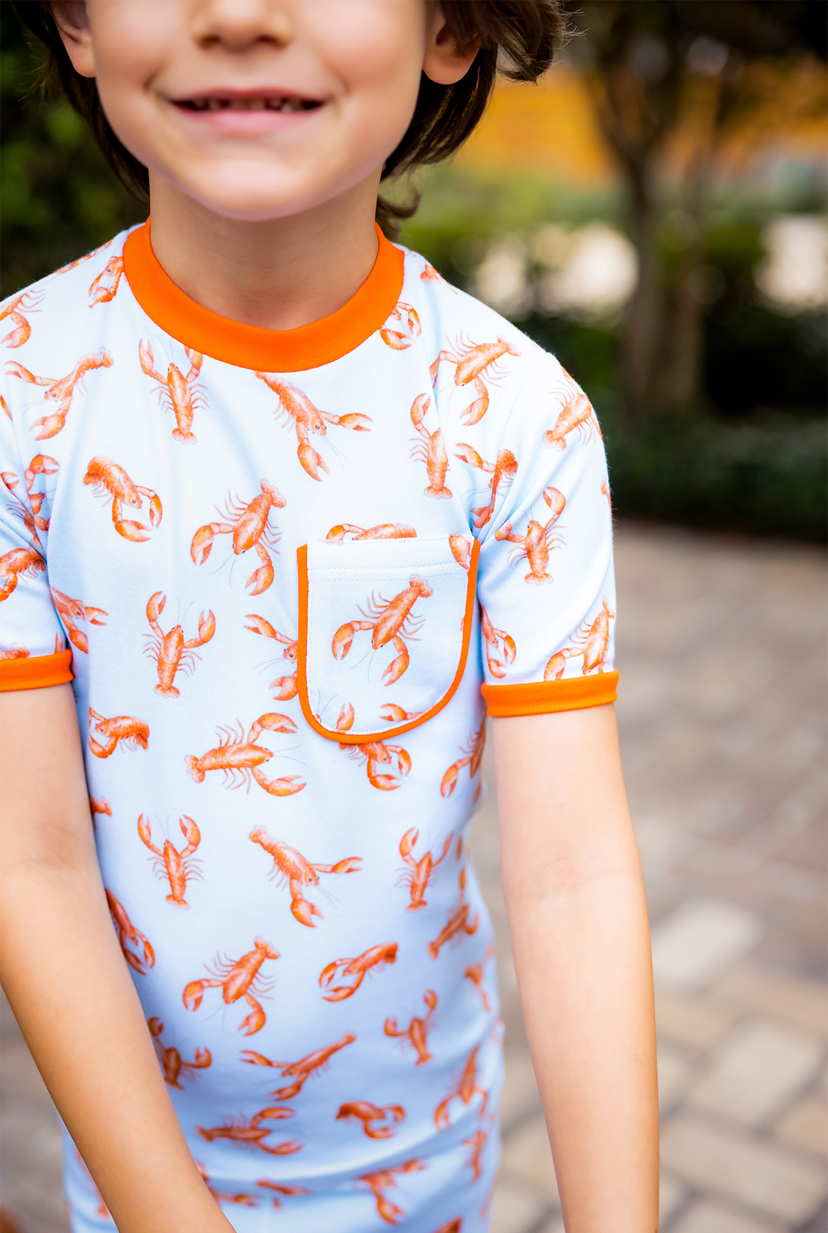 Pinch &amp; Peel Organic Cotton Crawfish Pajamas: 18M