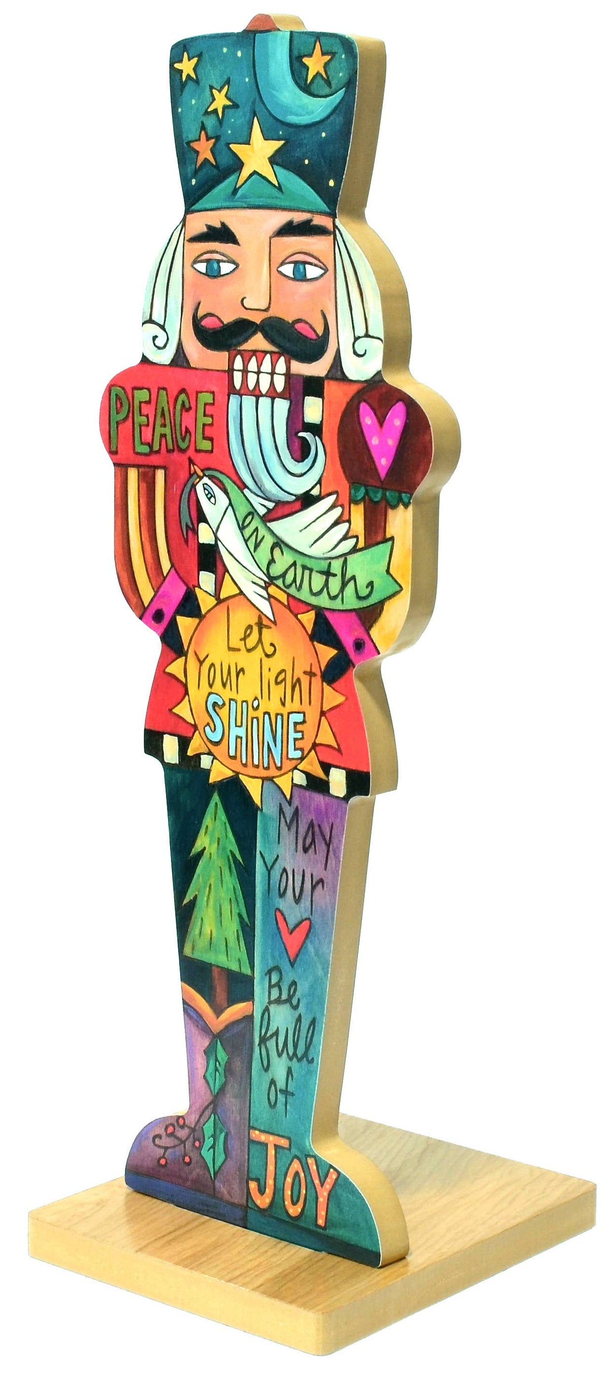 "Clara's Gift" Nutcracker Wood Sculpture