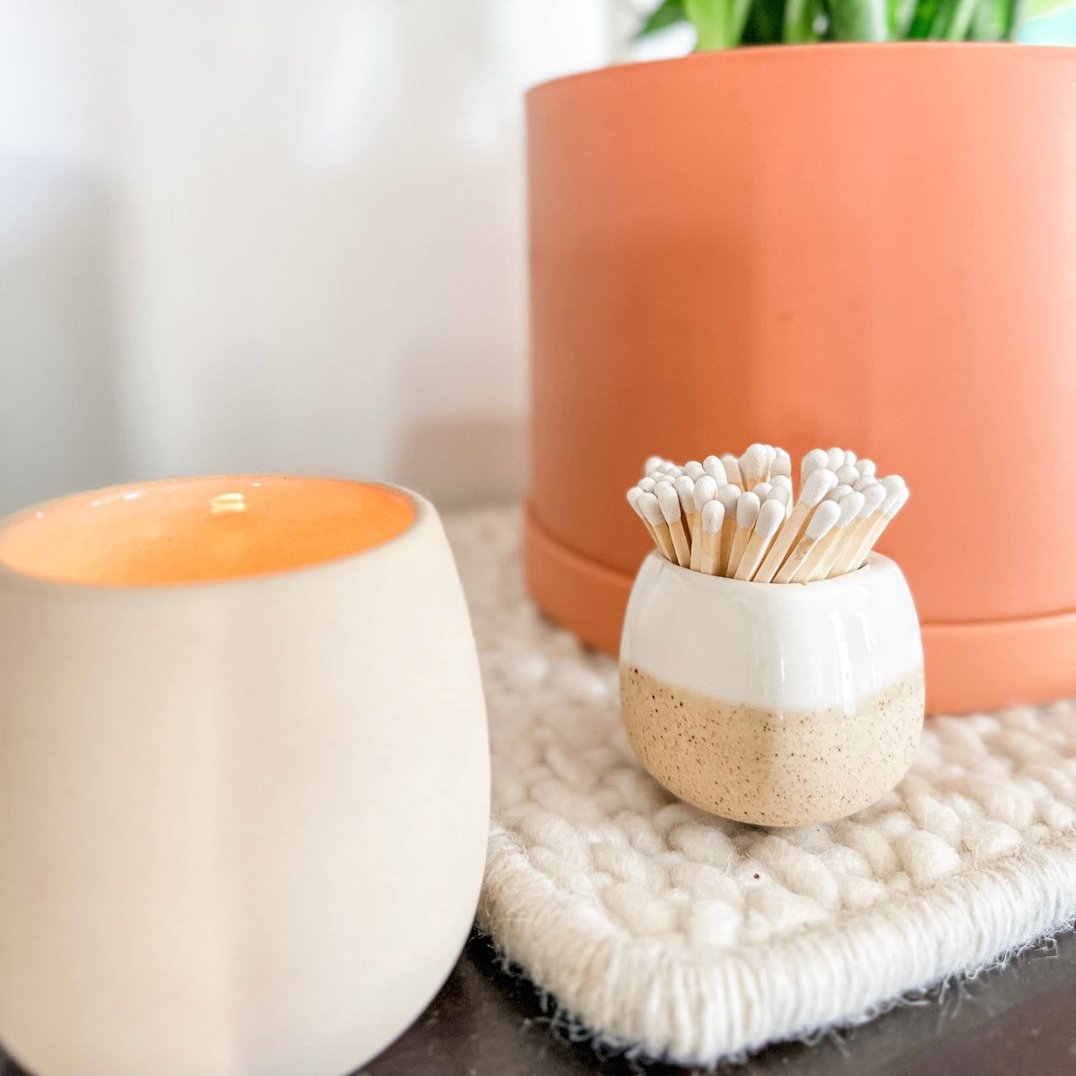 Ceramic Match Holders - Without Matches