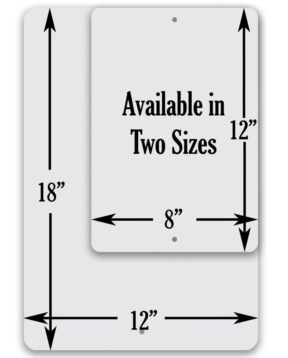 You Can Only Say WTF - Metal Sign: 8 x 12