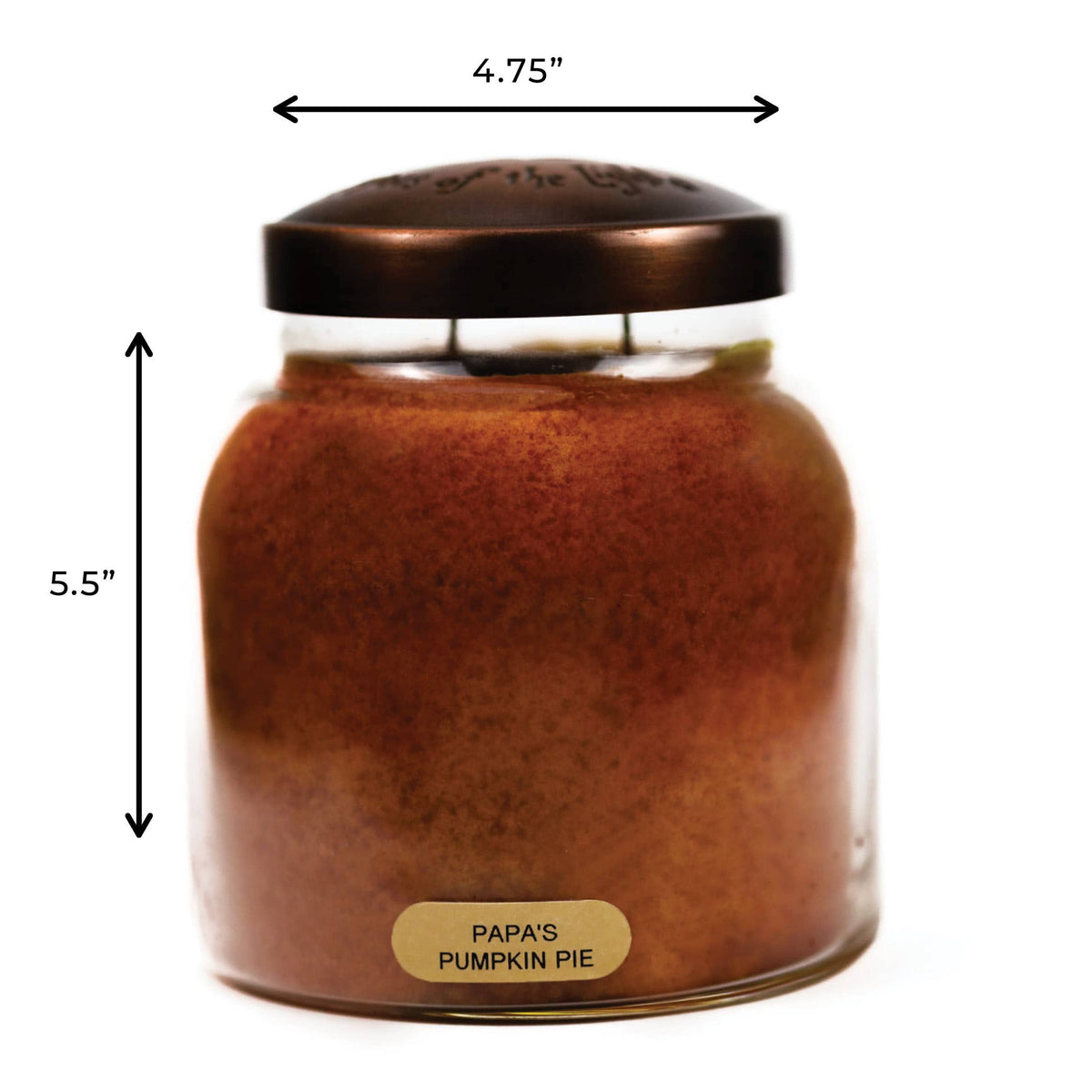Papa's Pumpkin Pie KOTL Papa Candle (34oz.) – Papa's Pumpkin Pie
