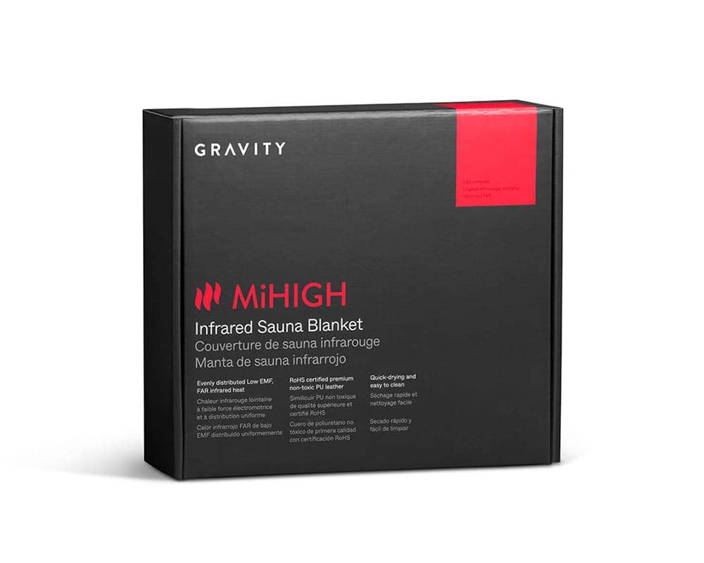 MiHIGH Infrared Sauna Blanket by Gravity.