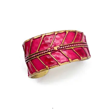 Copper Patina Cuff Bracelet