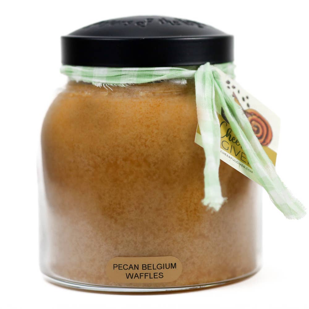 Pecan Belgium Waffles – 34oz Strong Scented Gift Candle