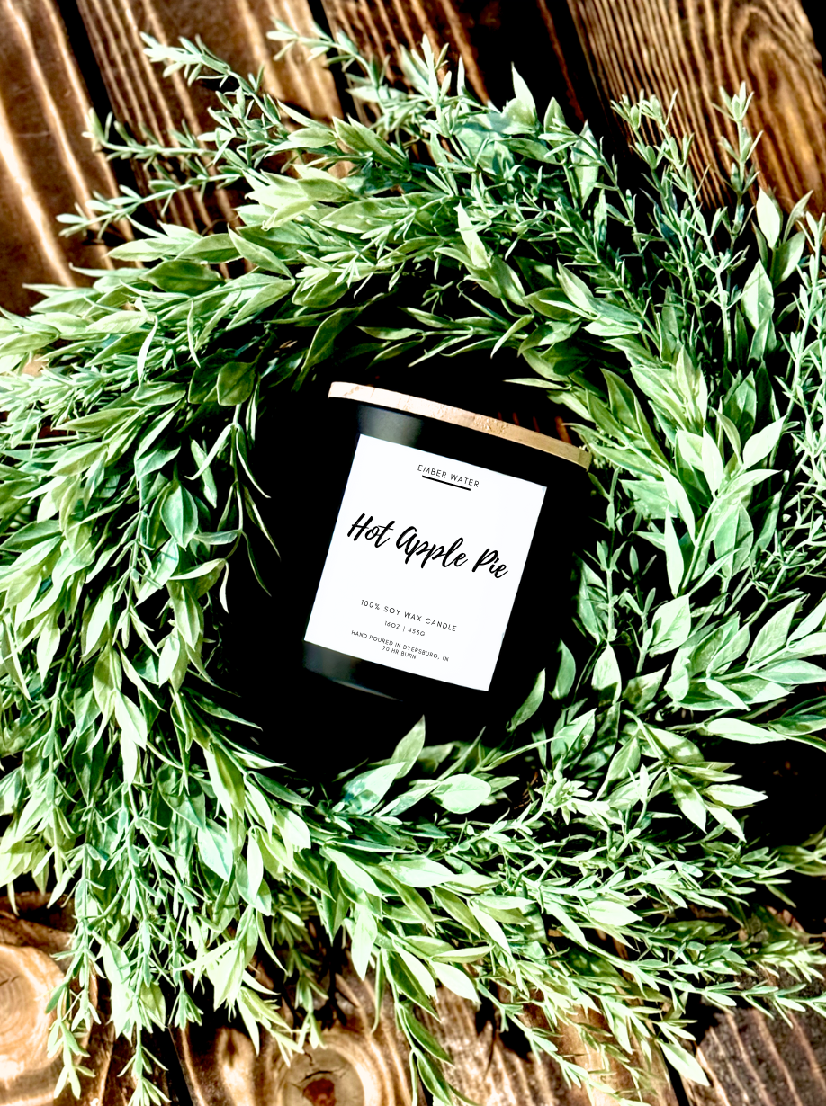 Hot Apple Pie 16 oz 100% Soy Candle