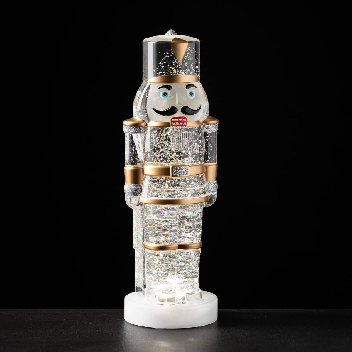 LED NUTCRACKER SHIMMER FIGURE