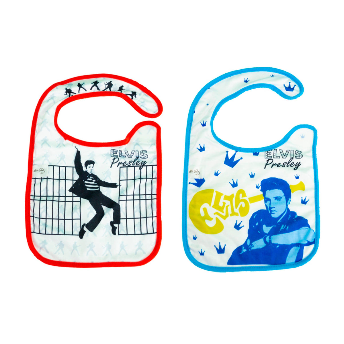 Elvis "The King" Bibs 2 Pack