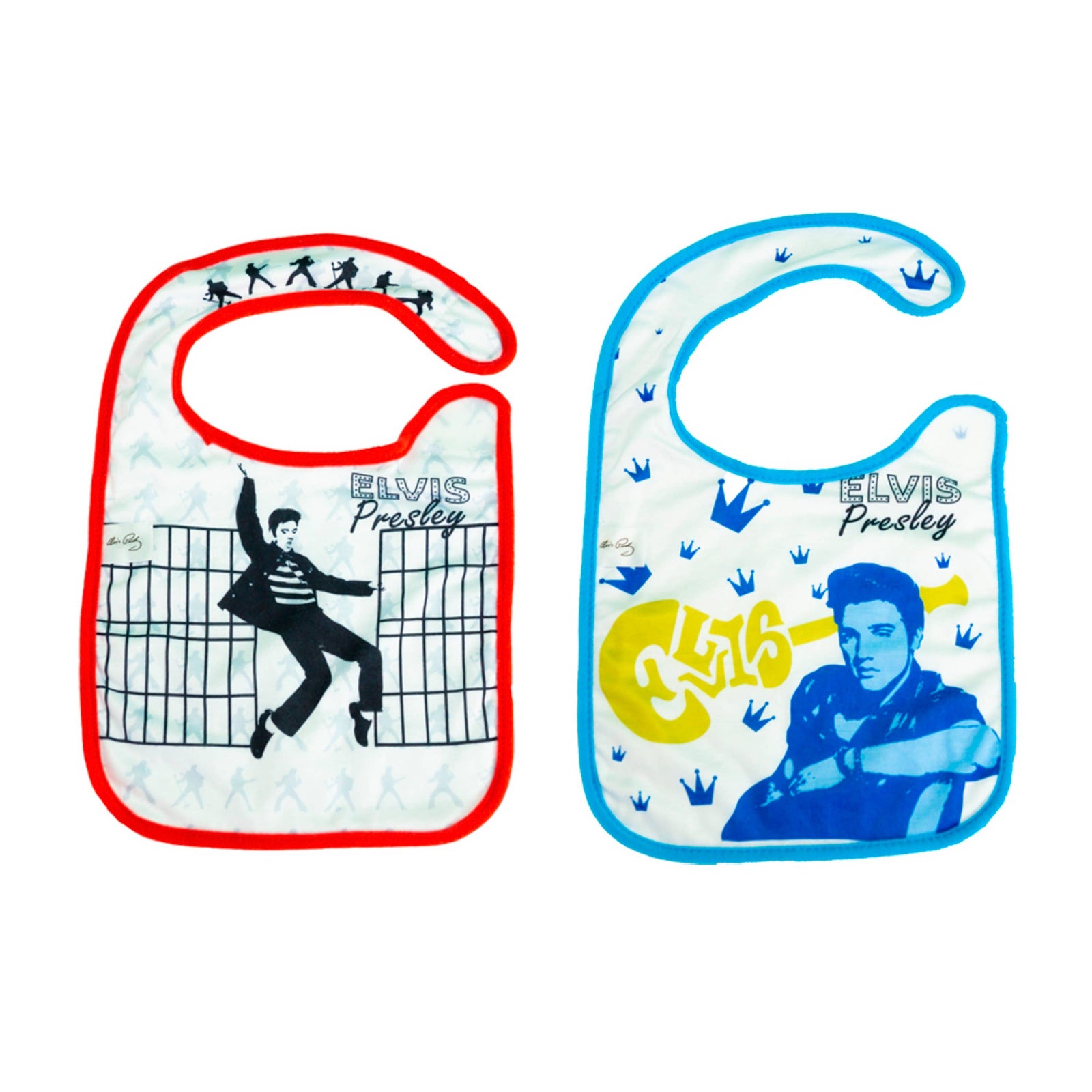 Elvis "The King" Bibs 2 Pack