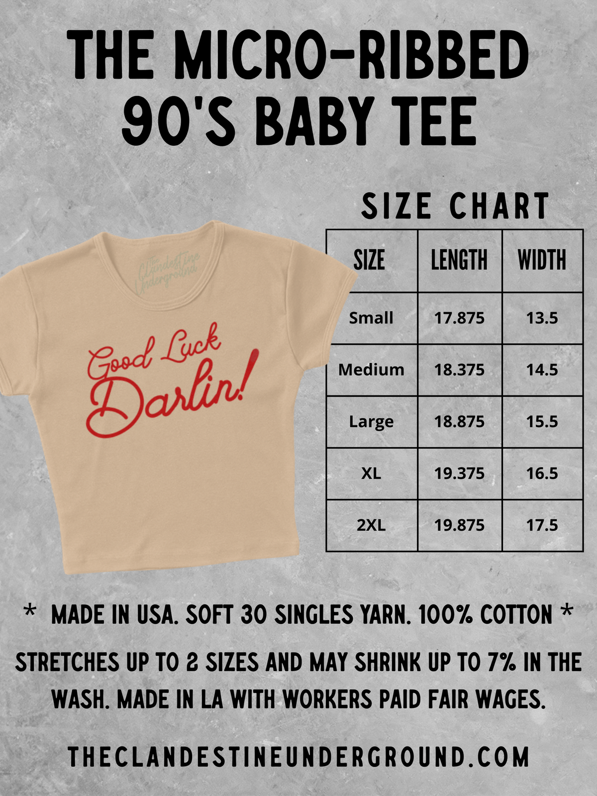 Welcome to Memphis, Vintage Sports Micro-Ribbed Baby Tee