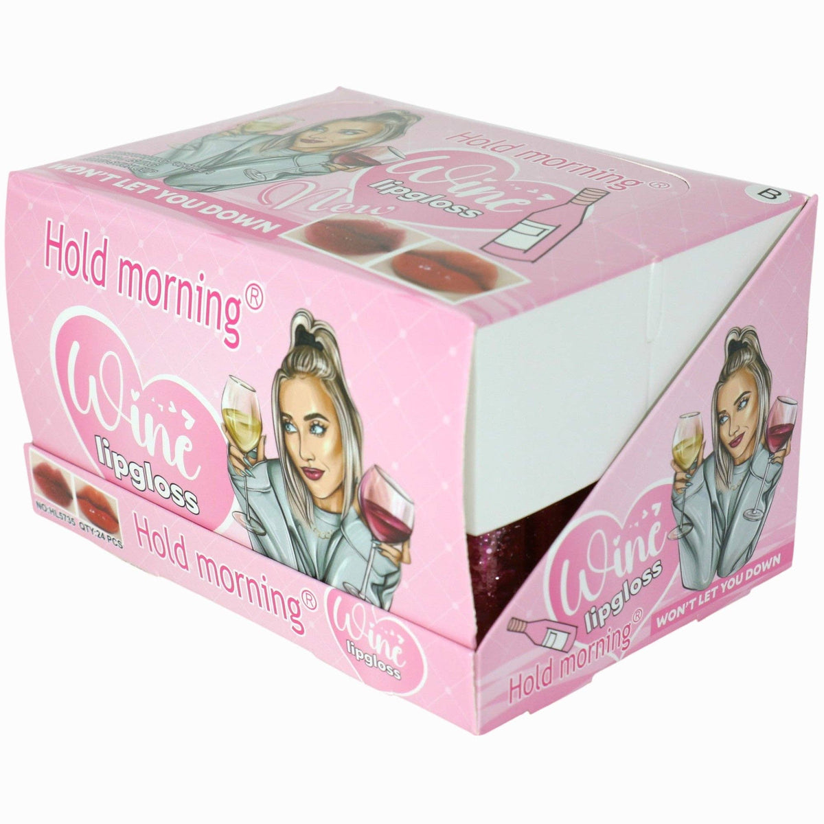 Hold Morning Wine Bottle Lip Gloss