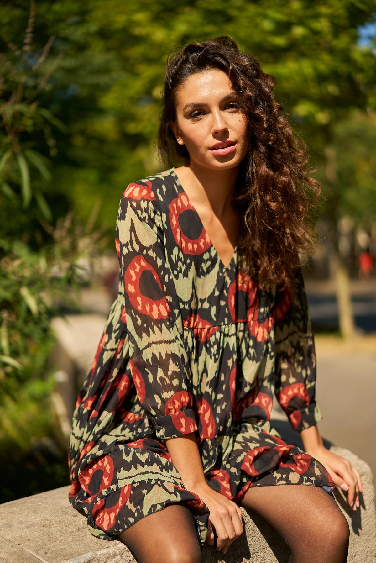 Judy Printed Dress