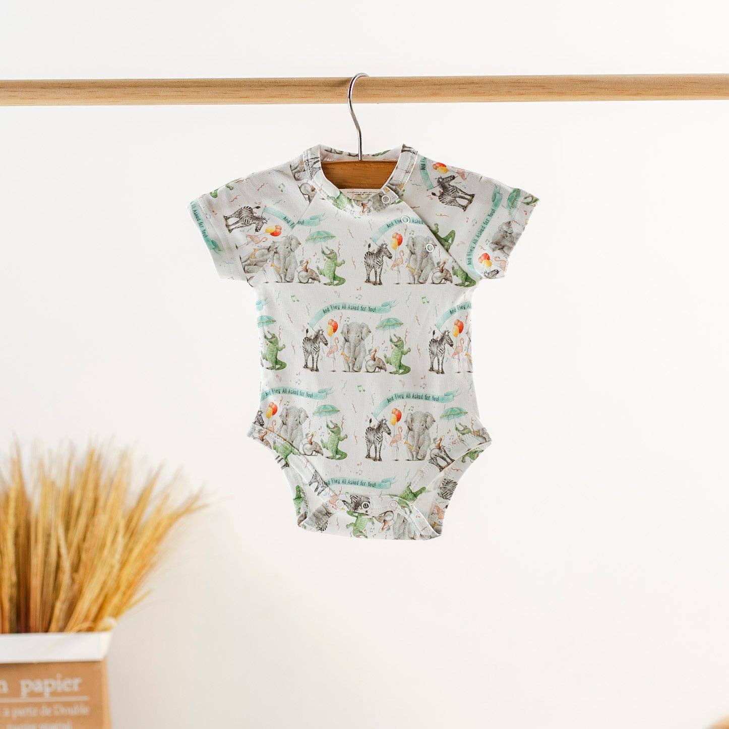 And They All Ask for You Organic Cotton Onesie: 3/6 months
