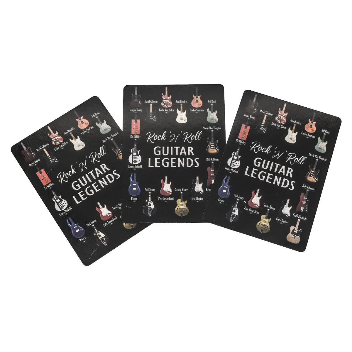 Guitar Legends Playing Cards