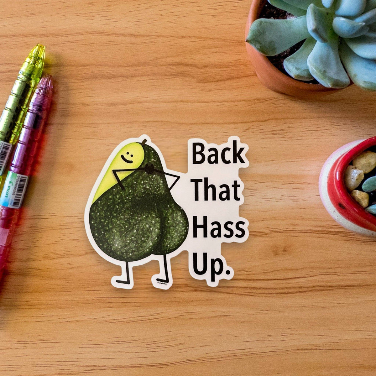 Back That Hass Up 3" Vinyl Sticker