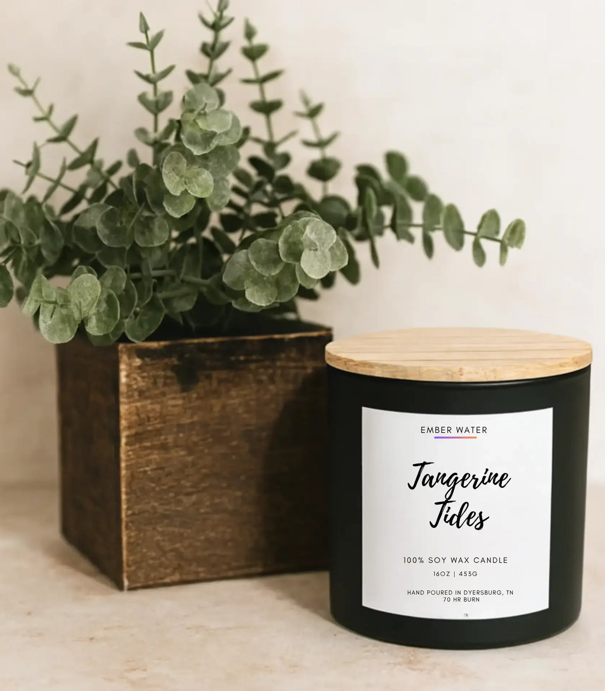 Tangerine Tides 16 oz 100% Soy Candle
