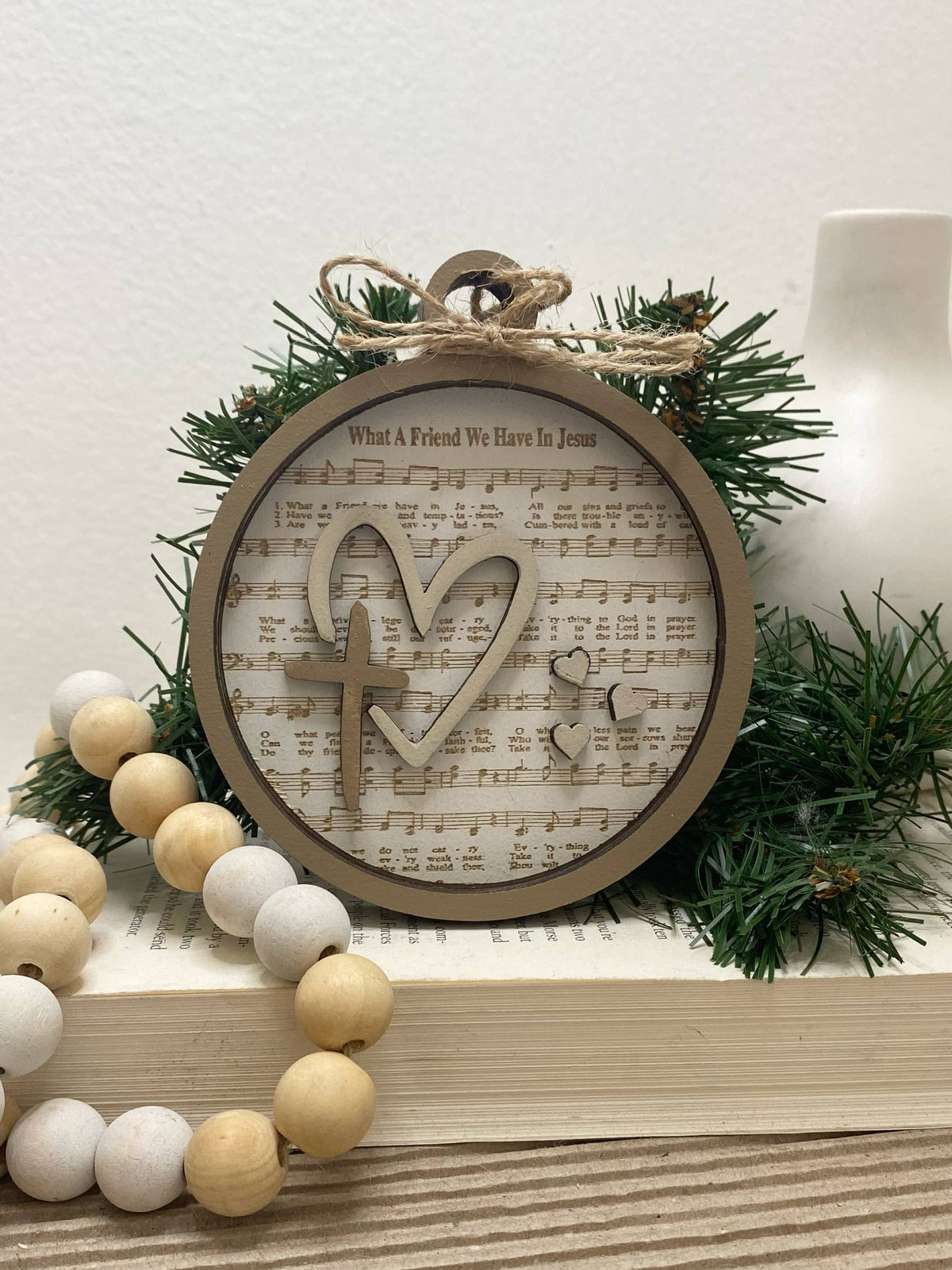 What A Friend Ornament or Gift Tag