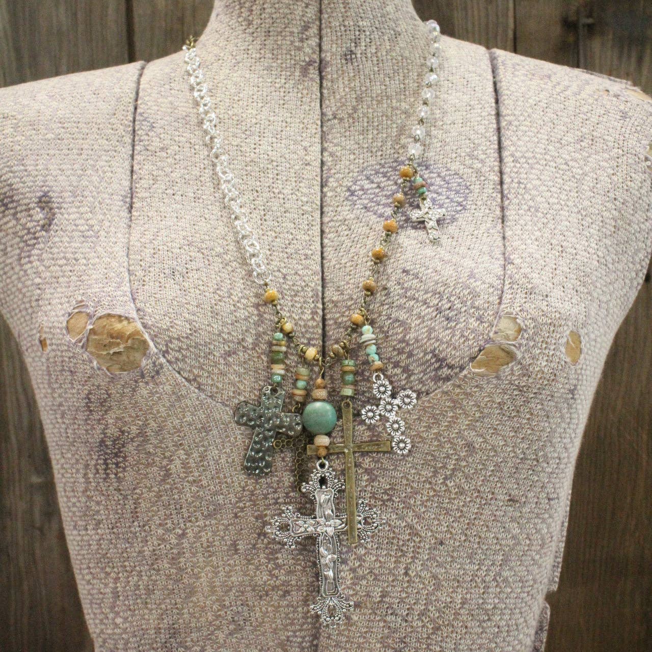Loads Of Eclectic Charmed Necklace