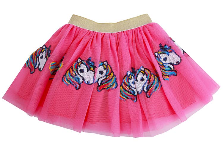 Hot pink Unicorn Tutu: 1-2 year