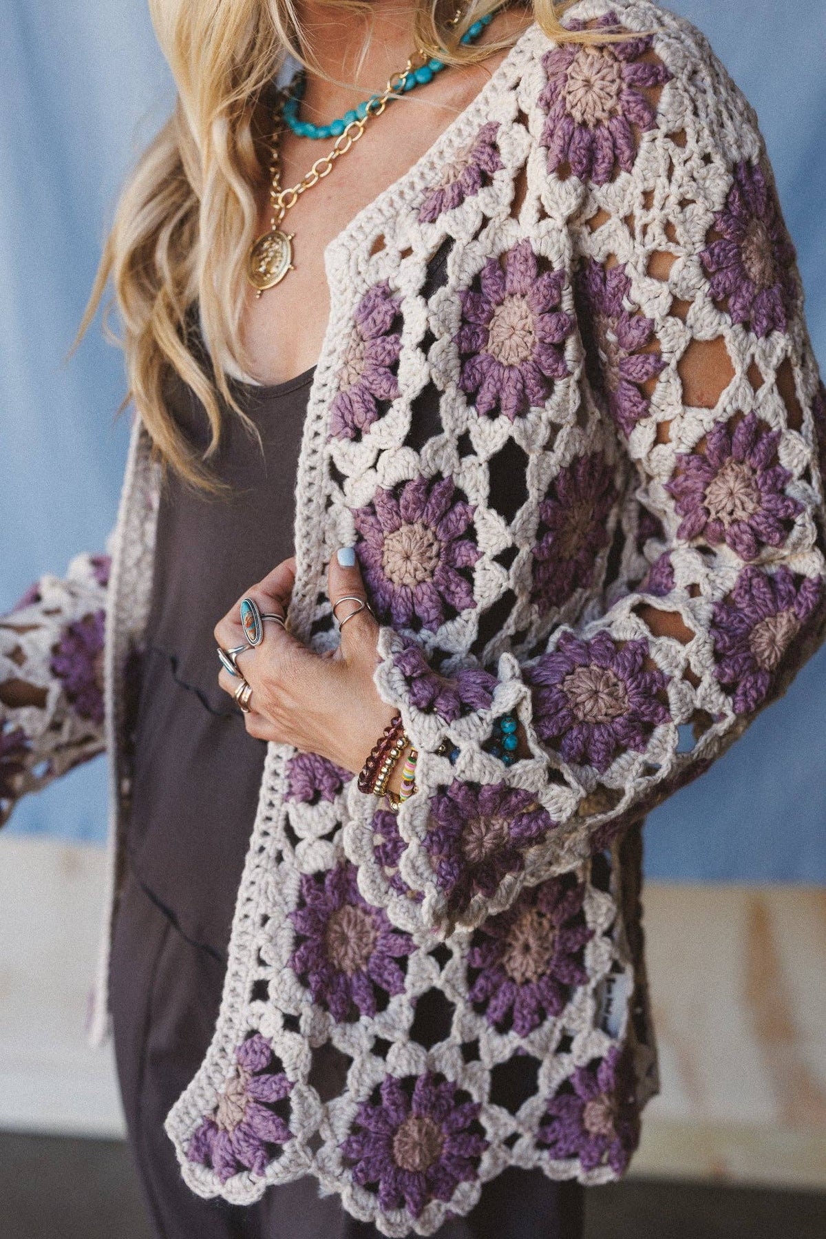 Wild And Dreamy Cardigan - Tan