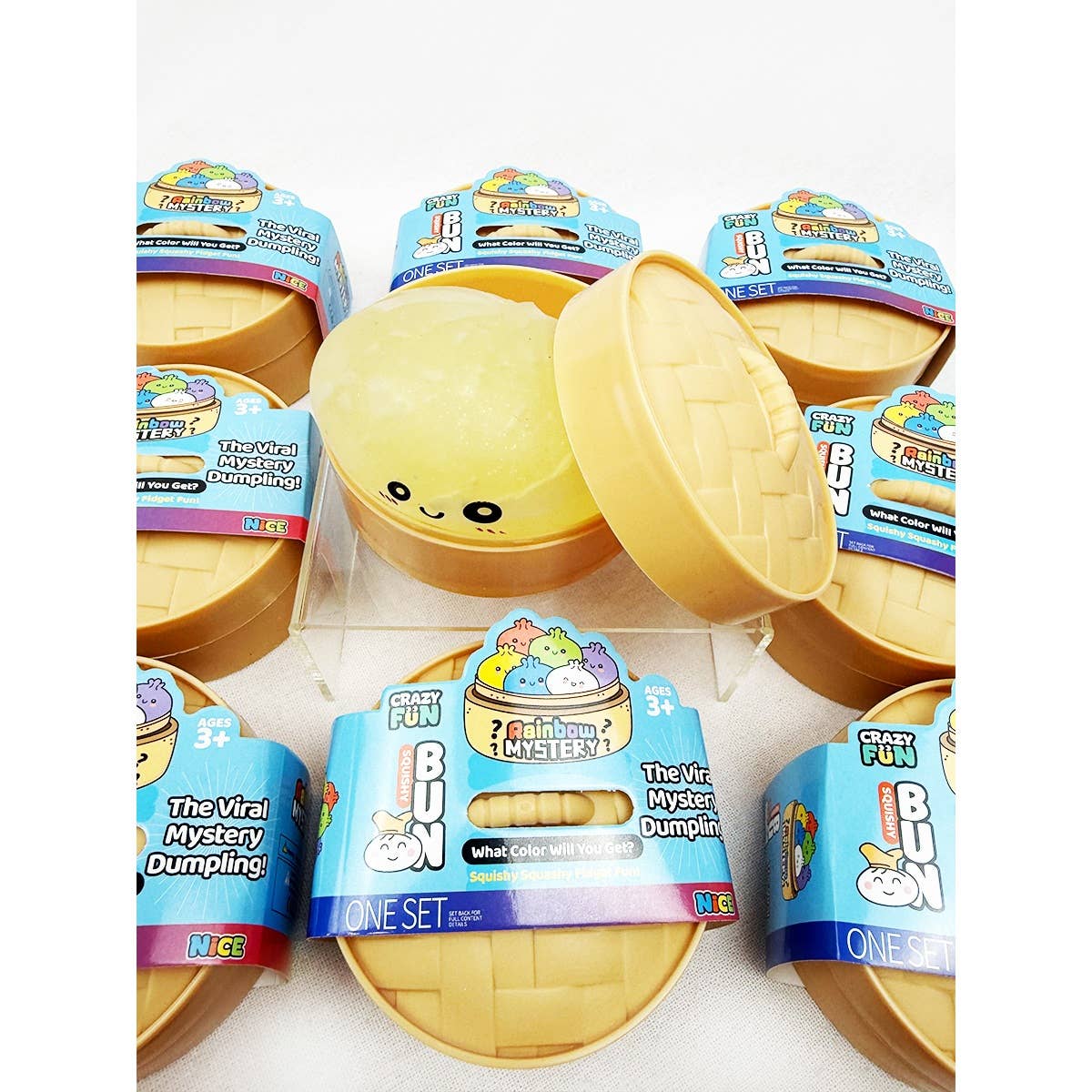 Mystery Dumpling Squishy with Steamer