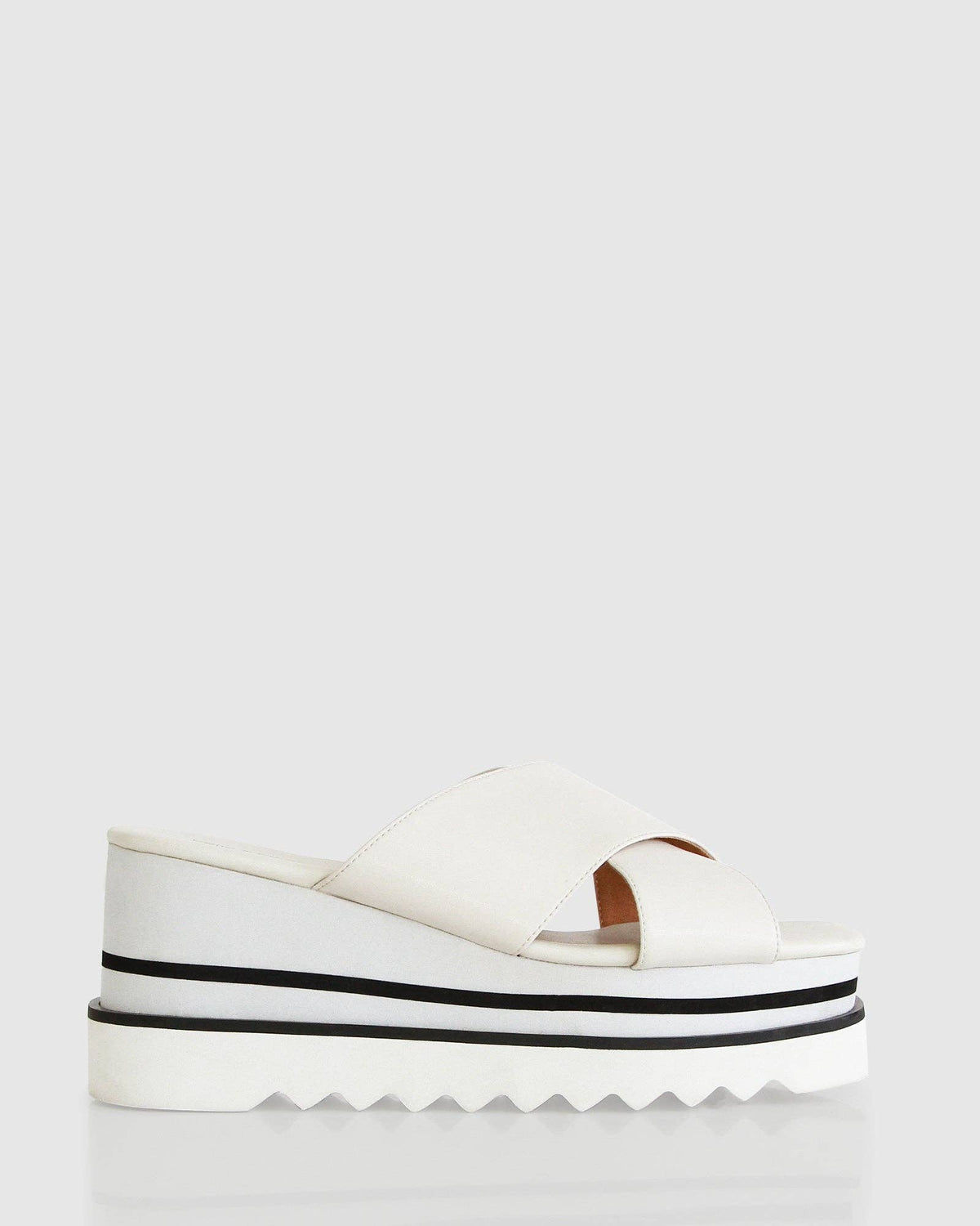 Riviera Platform Slide - White: