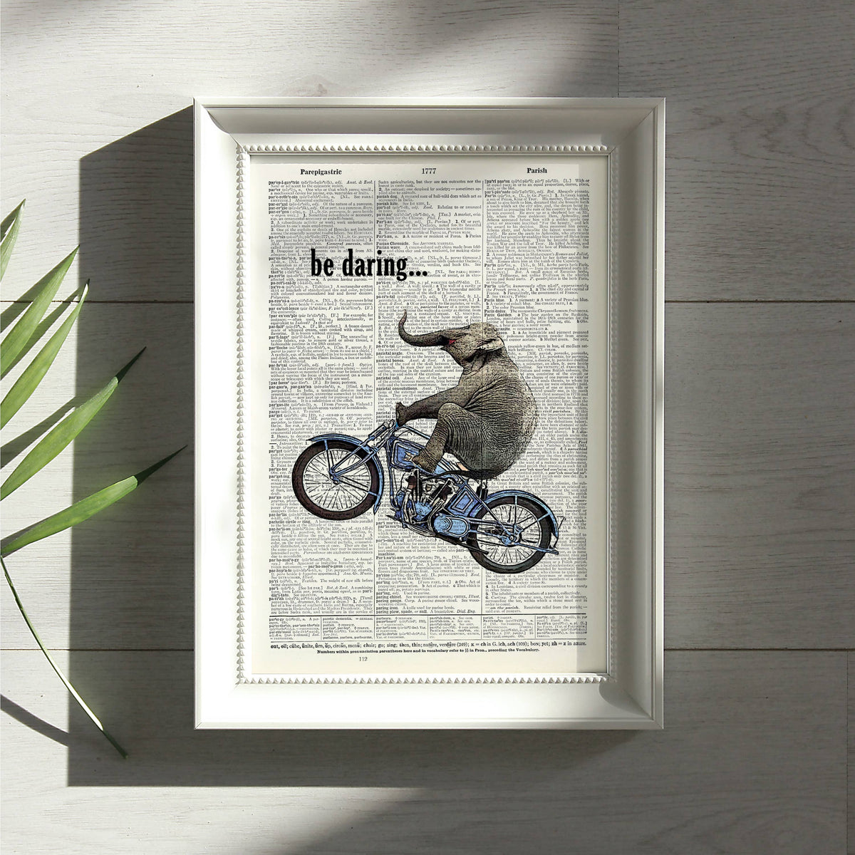 Art | Dictionary Page | Vintage | Be Daring