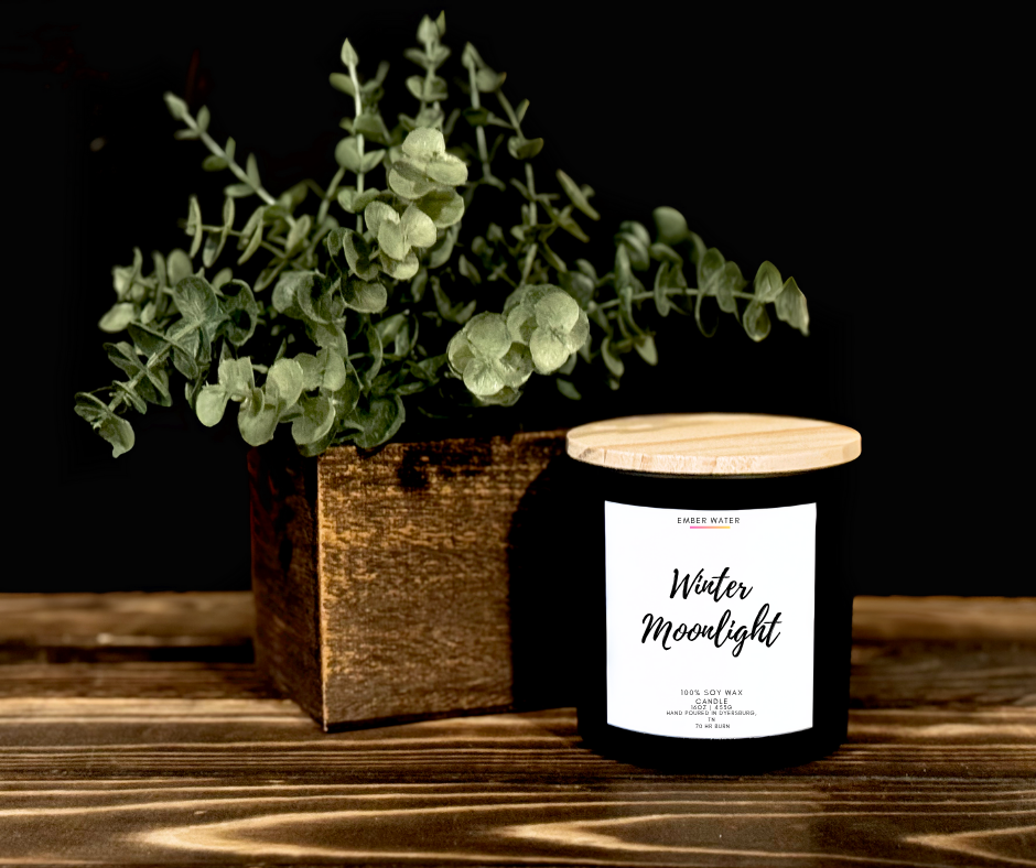 Winter Moonlight 16 oz 100% Soy Candle  