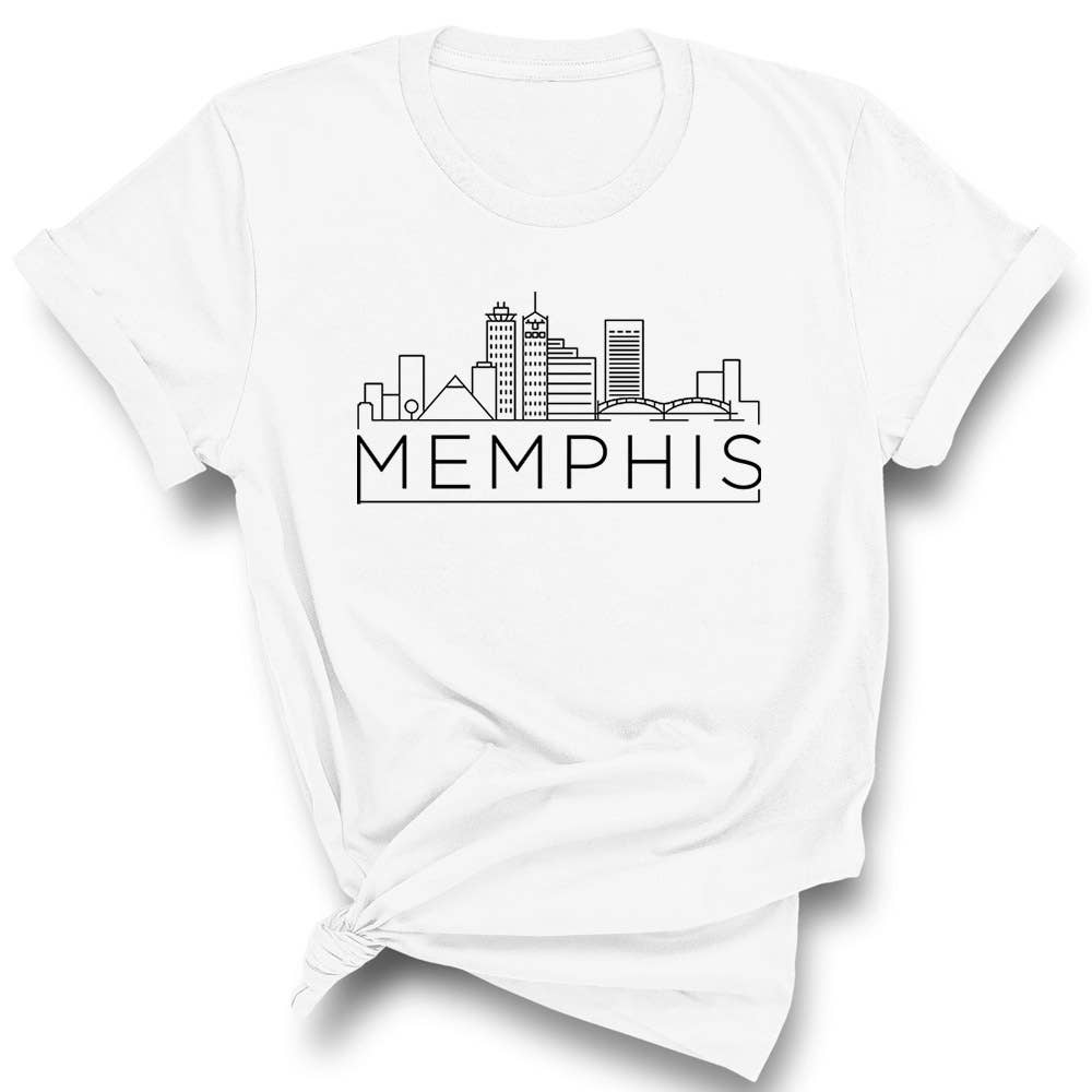 Skyline Memphis Tennessee Shirt