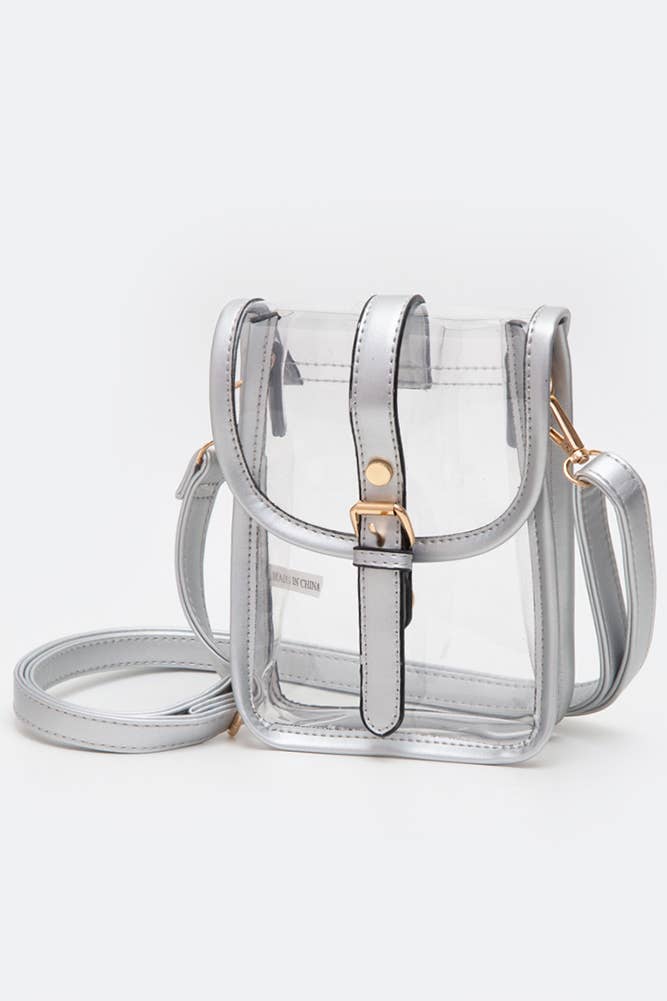 Clear Cross Body Stadium Concert Transparent Handbag