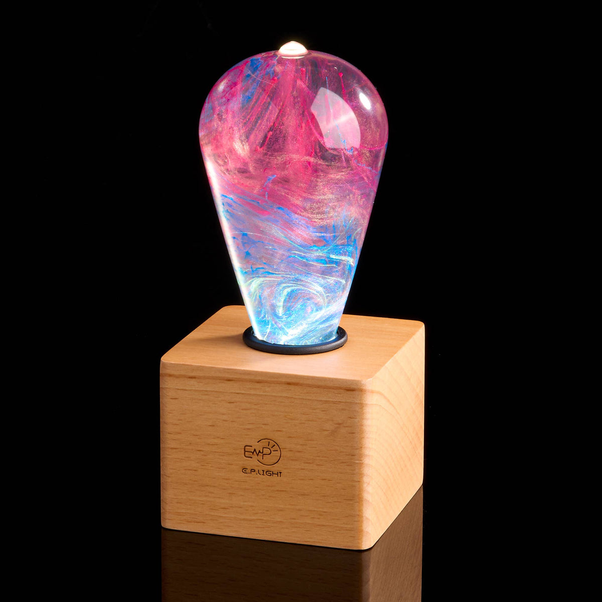 EP LIGHT Handmade Elsa Led Light Bulb Novelty Gifts: Bulb+Vintage Base
