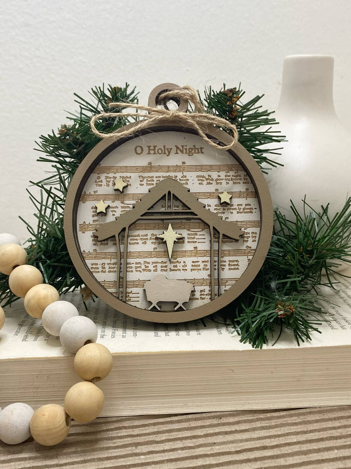 O Holy Night Ornament or Gift Tag