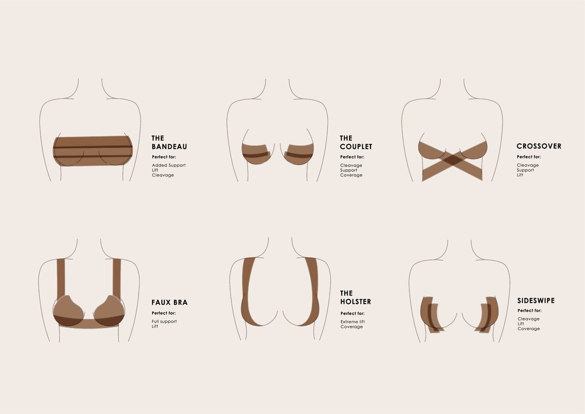 Shape Tape | Lift &amp; Shape Adhesive Breast Tape