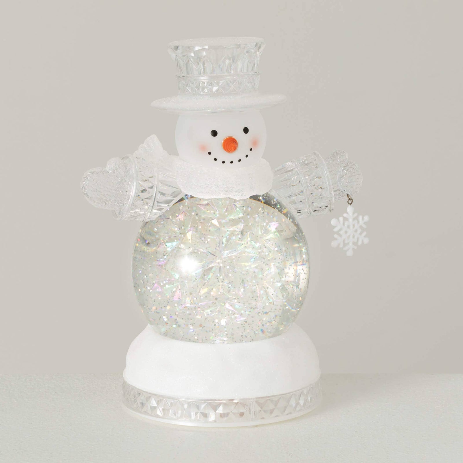LED SNOWMAN ROTATING GLOBE
