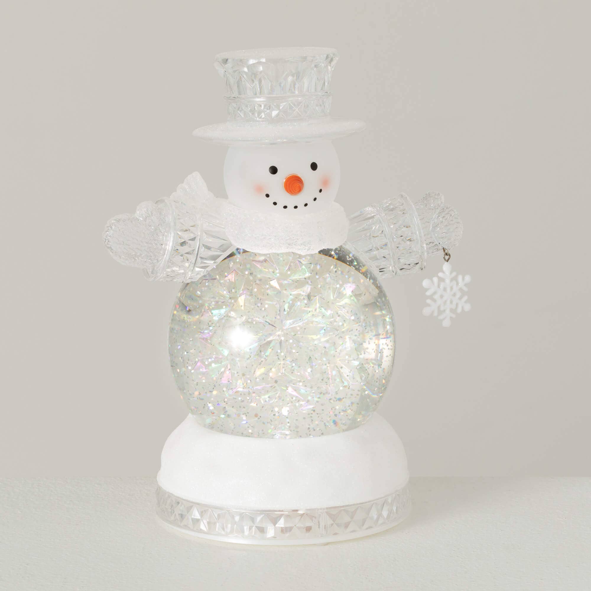 LED SNOWMAN ROTATING GLOBE