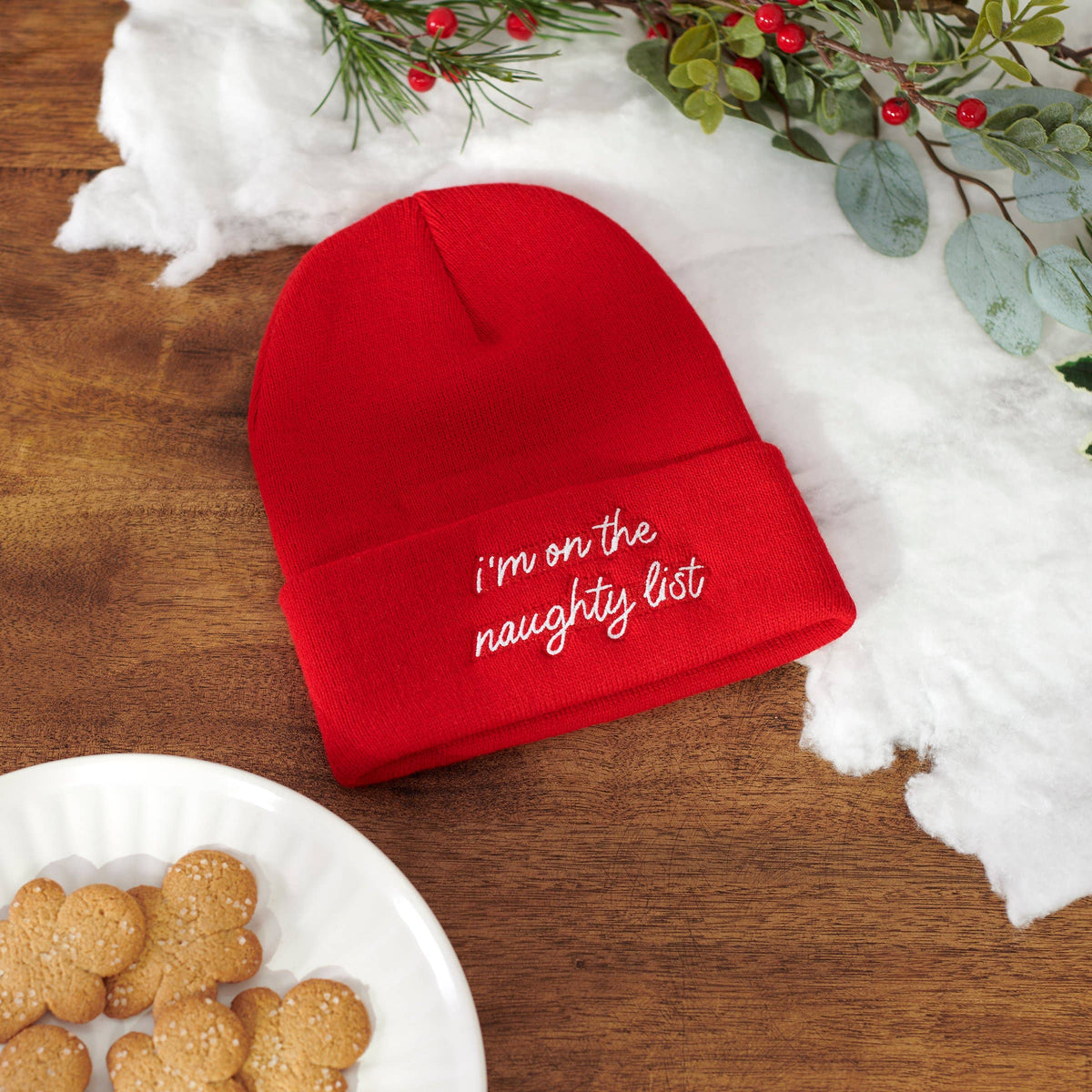 I'm On The Naughty List Beanie
