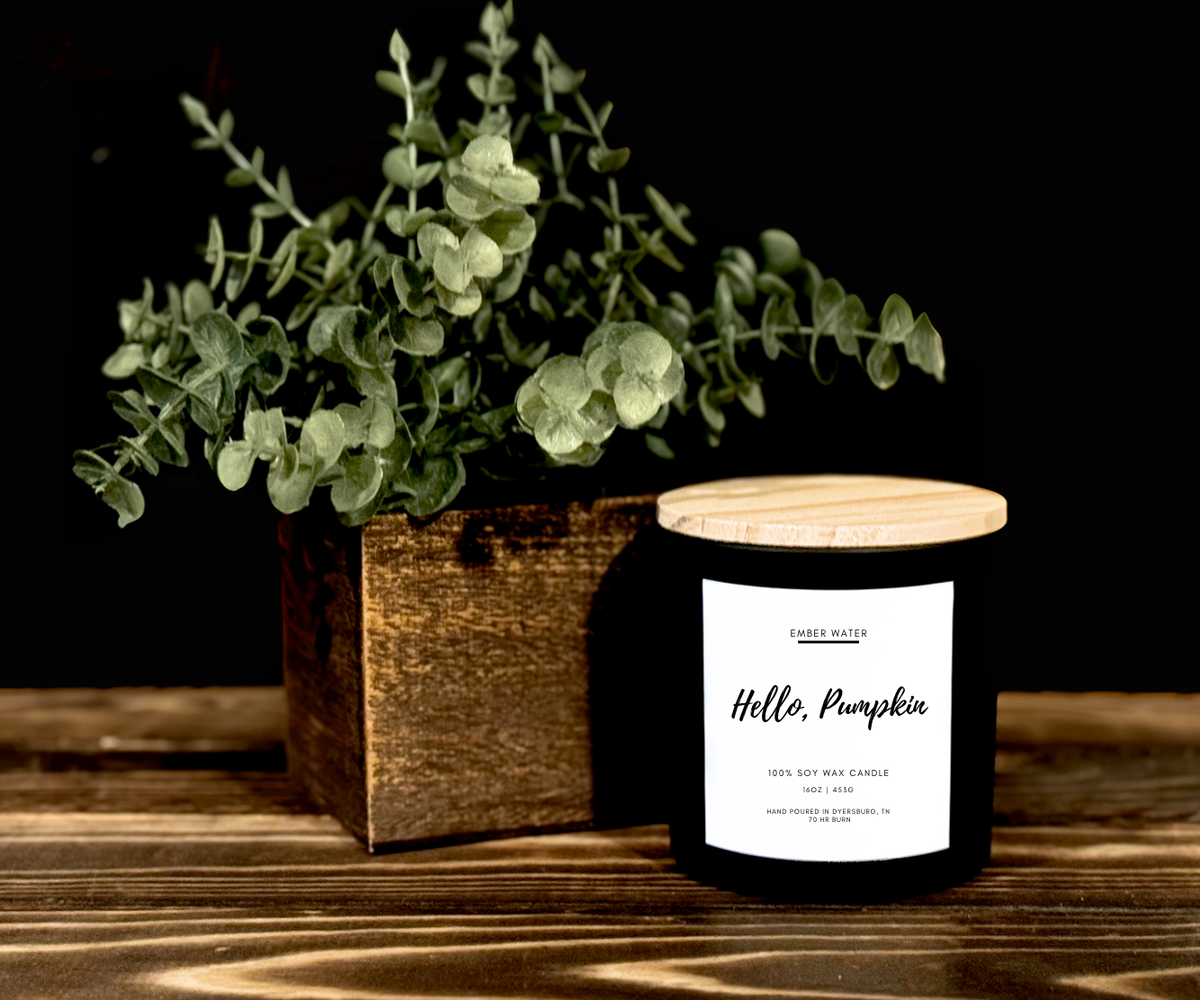 Hello, Pumpkin 16 oz 100% Soy Candle