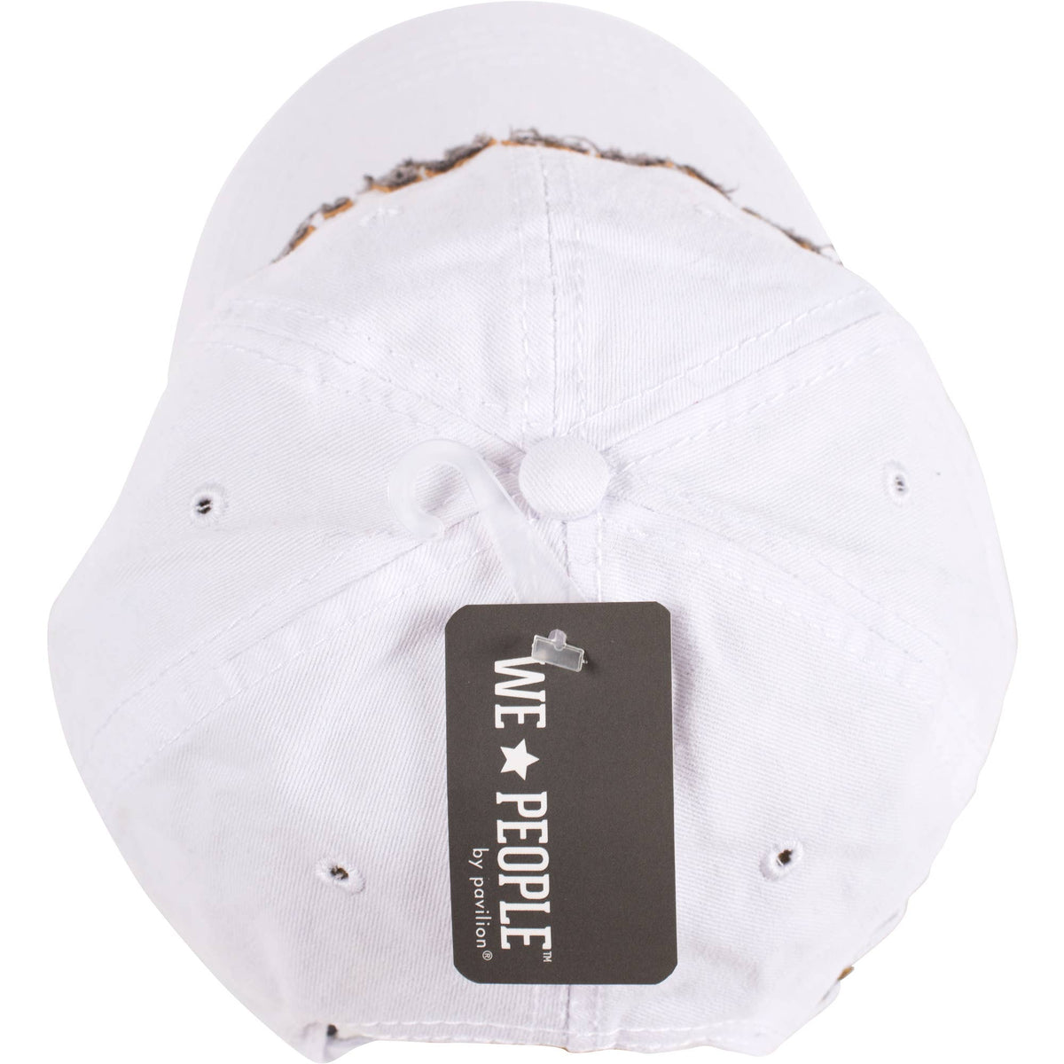 Wine People - White Adjustable Hat