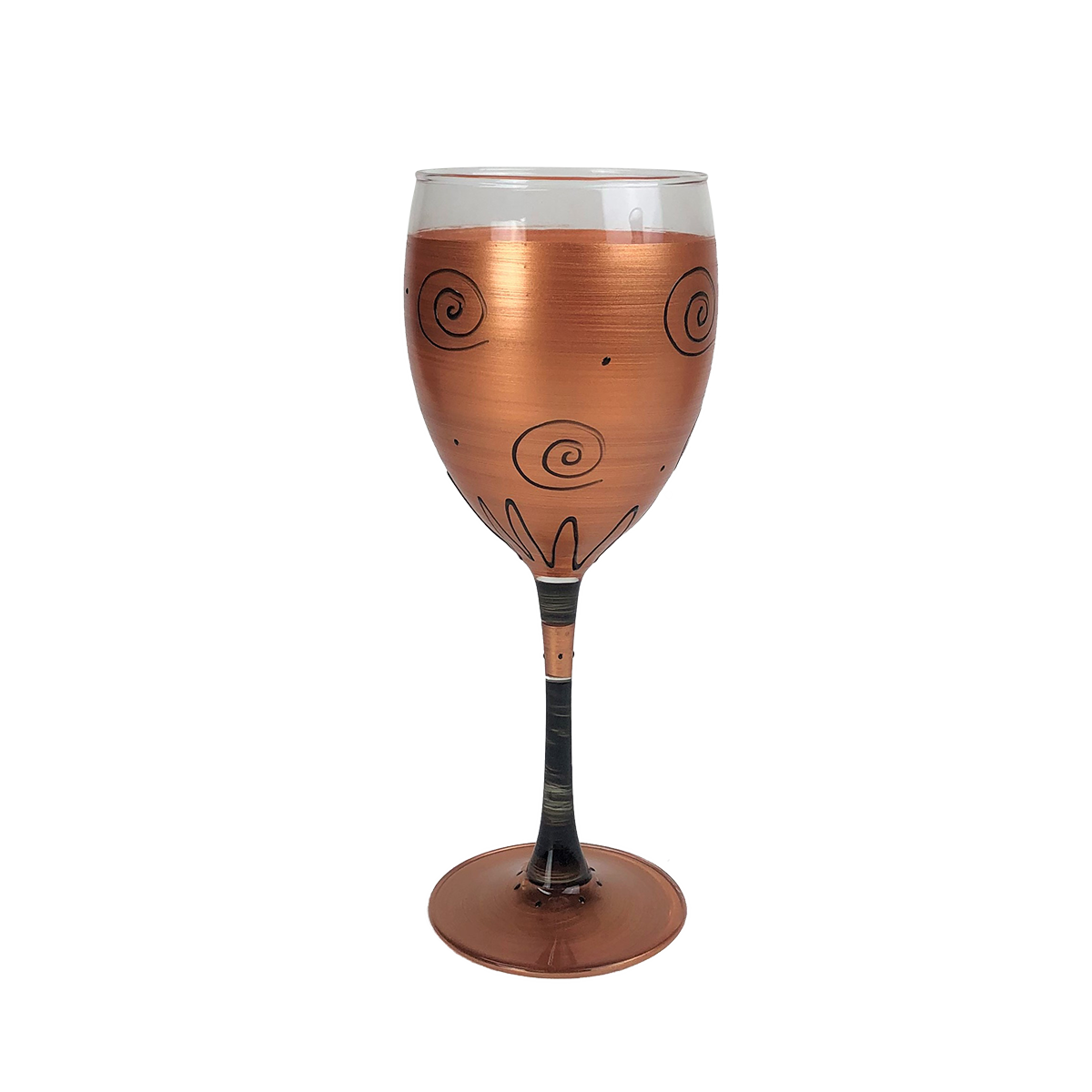 Tuscan Sunset Wine Glasses
