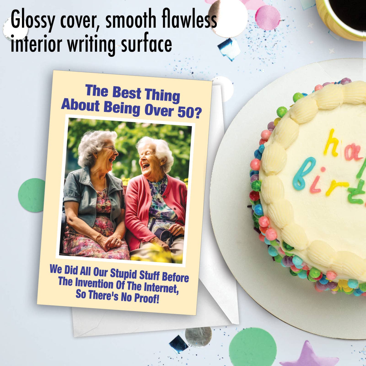 Stupid Stuff Funny Birthday Greeting Card