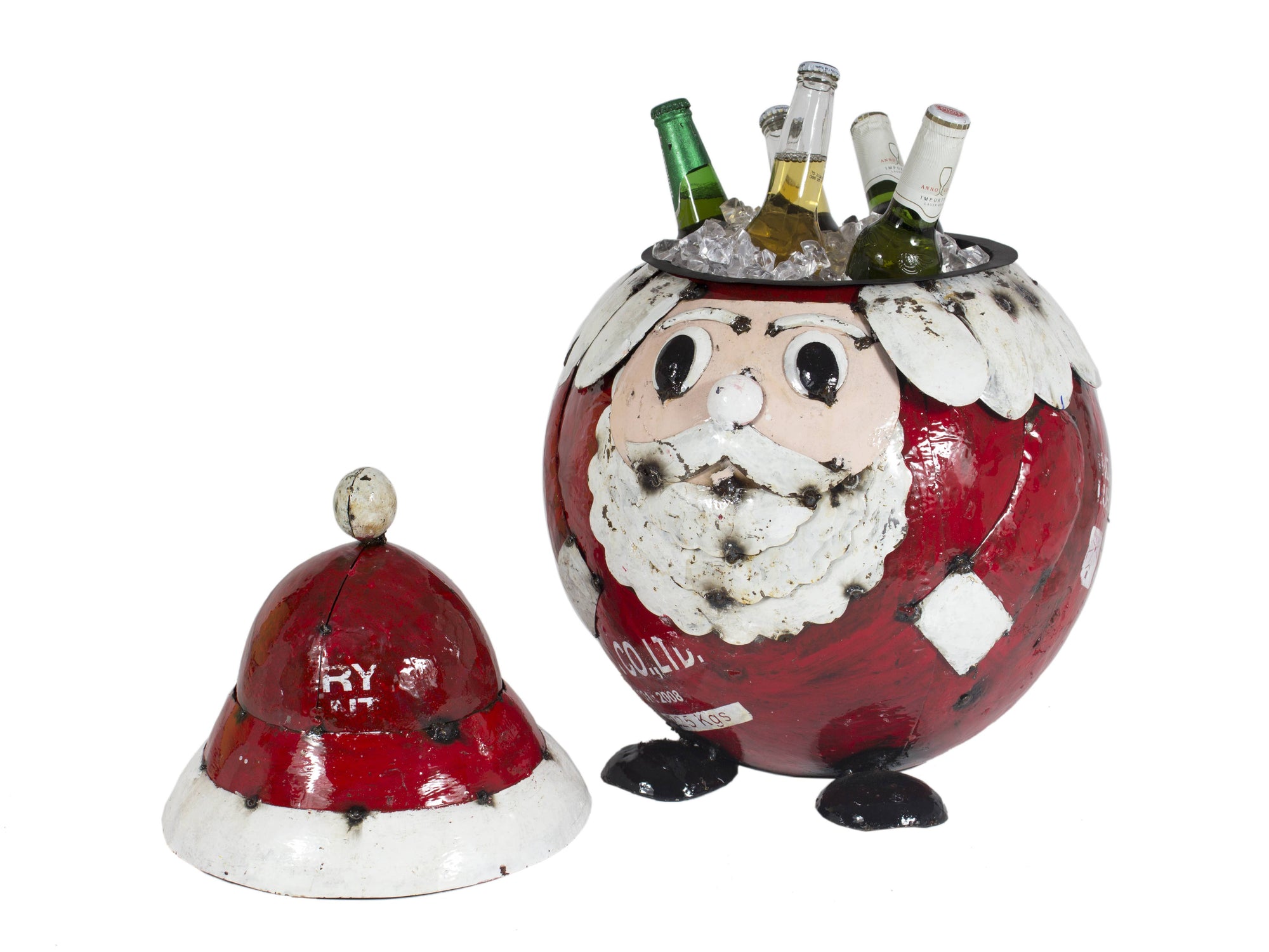 Christmas Santa Beverage Tub Small