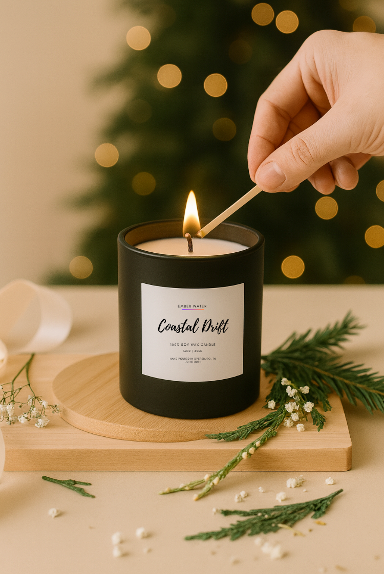 Coastal Drift 16 oz 100% Soy Candle