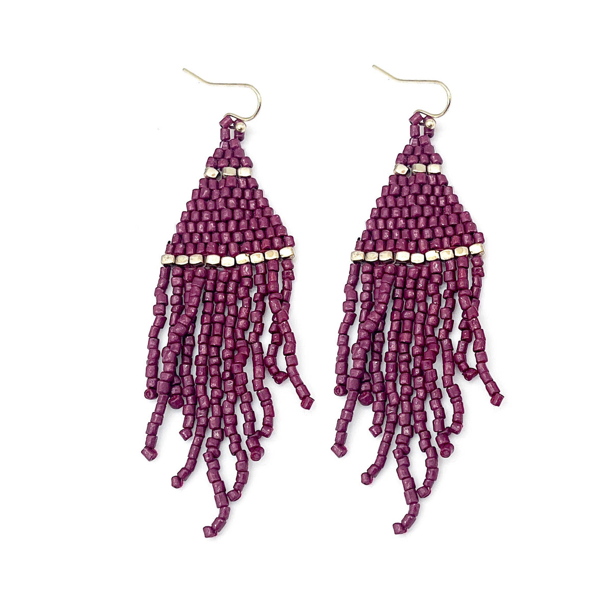 Seed Bead Earrings- Multiple Colors