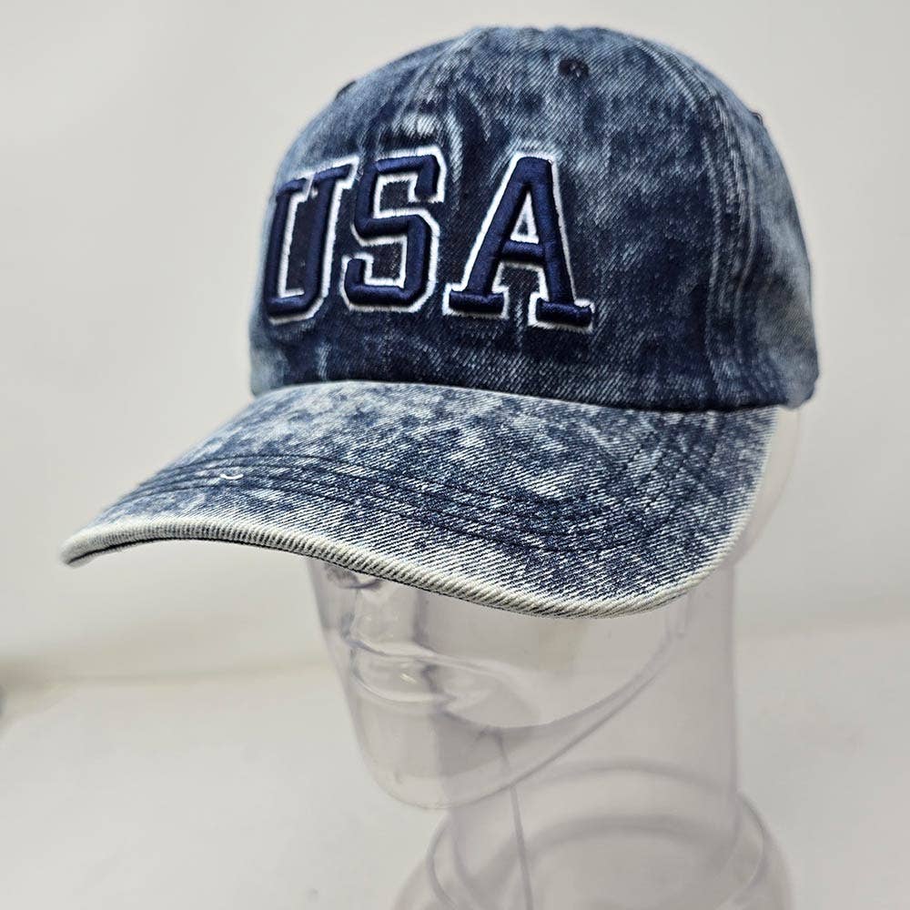 USA Embroidered Baseball Cap